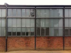 Stahlfassade Industriedesign