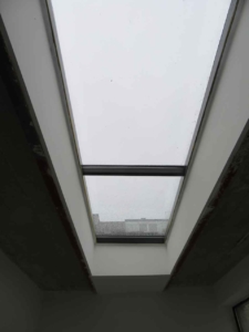 F90 Dachverglasung im Flachdach