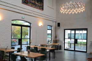 Stahl-Glas-Eingangstüren Industrial Style